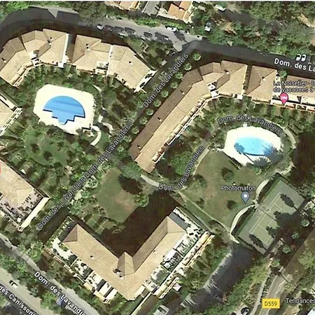 T3 Climatise Avec Piscine, Tennis, Proche A - Fr-1-100-330 * Cavalaire-sur-Mer